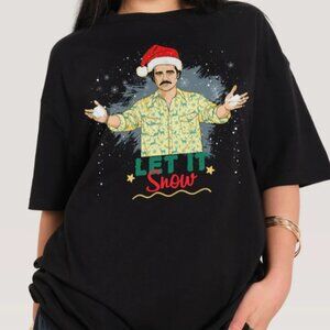 Let it Snow T-Shirt, Christmas Funny Shirts